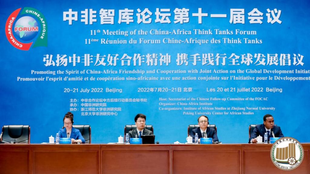 图8外教安澜参加中非智库论坛第十一届会议并作分论坛发言